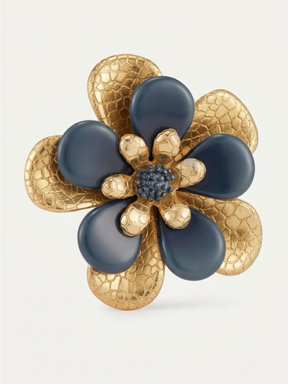 Vintage Flower Statement Brooch - Women Jewelry